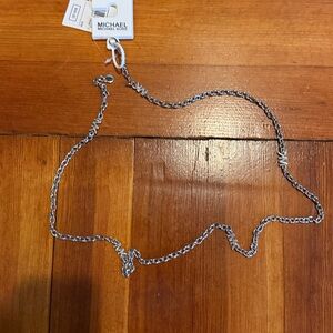 NWT Michael Michael Kors adjustable chain belt